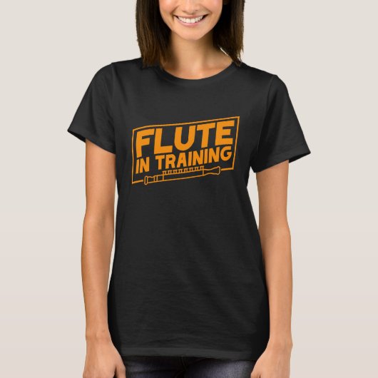 Flute In Training I Flute Tシャツ (正面)