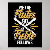 Flute Playerの移動先 ポスター (正面)