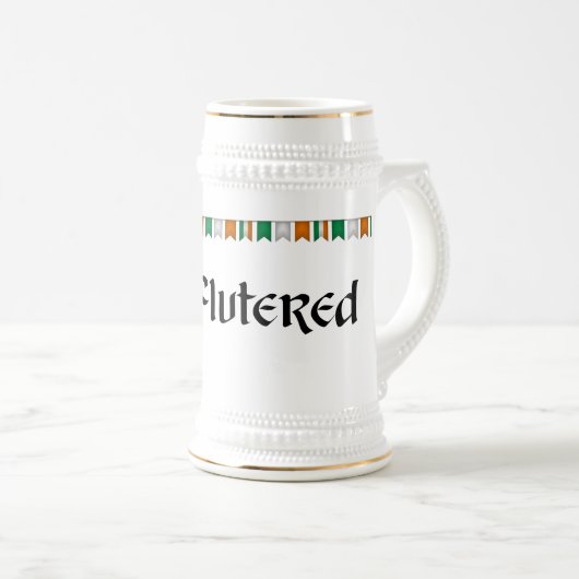 Flutered  ビールジョッキ (正面右)