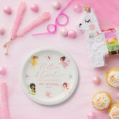 Flutter+and+Twirl+Enchanted+Fairy+誕生日パーティー ペーパープレート (パーティー)