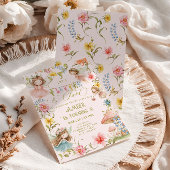 Flutter and Twirl Fairy Any Age Princess Birthday 招待状