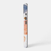 Flutter Bloom" – 水彩蝶々スマホケース iPhone 16ケース (左側面)