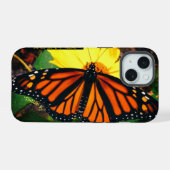 *'Flutter-By'デザイン iPhone 15ケース (裏面横)