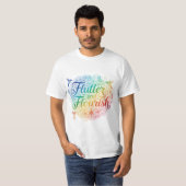 Flutter & Flourish ― 自由の芸術 Tシャツ (正面フル)