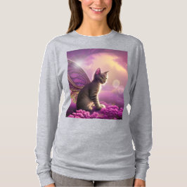 Flutter-Mytt子猫（LSシャツ） Tシャツ