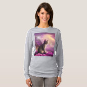 Flutter-Mytt子猫（LSシャツ） Tシャツ (正面フル)