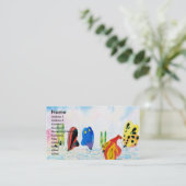 Flutterbiesの名刺 名刺 (スタンド正面)