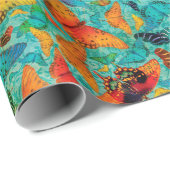 Flutterbyの毎日の蝶 ラッピングペーパー (ロールコーナー)