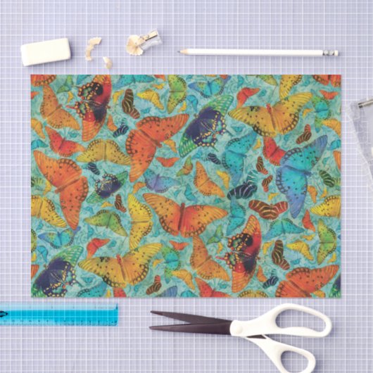 Flutterbyの毎日の蝶 薄葉紙 (クラフト)