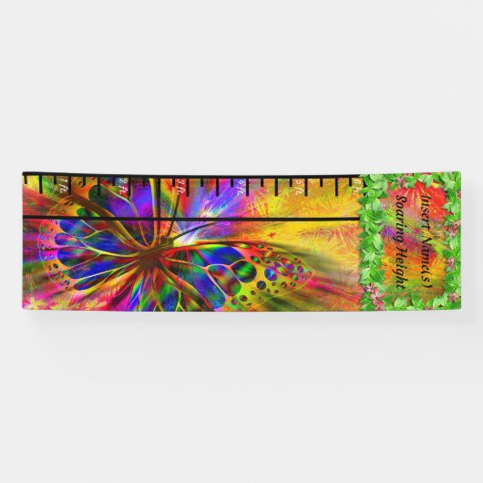 Flutterbyは図表を育てます 横断幕 (横)