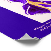 Flutterby妖精(Damson)ポスター ポスター (角)