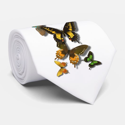 Flutterby #2のタイ ネクタイ (ロール)