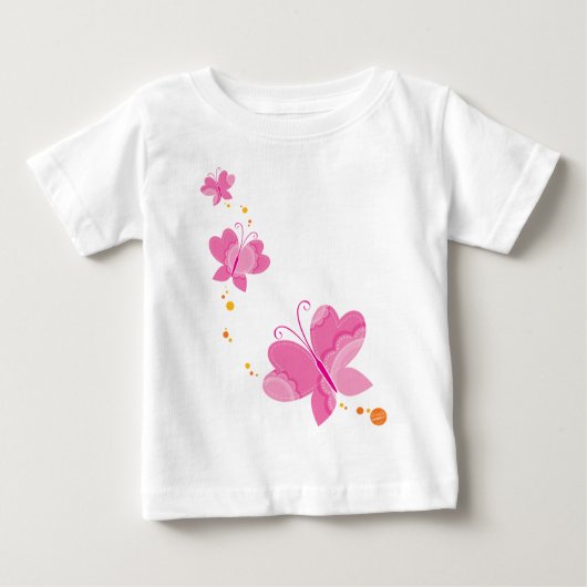 FLUTTERBY CHAIRS :: 3つのシリーズ1 ベビーTシャツ (正面)