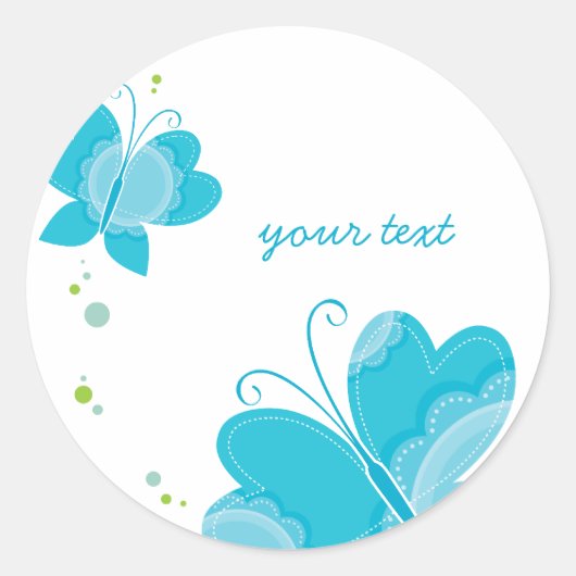 FLUTTERBY CHAIRS :: 3つの2つのシリーズ ラウンドシール (正面)