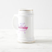 Flutterby Friends ビールジョッキ (正面左)