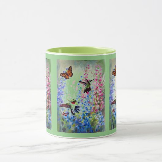 FlutterbyesとHummers & Summer Mugs & Cups マグカップ (中央)
