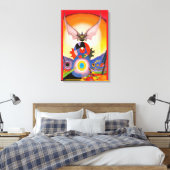 Flutterer's Delight キャンバスプリント (インサイチュ (寝室))