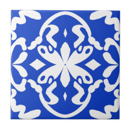 Fluttering Blue Small Tile タイル