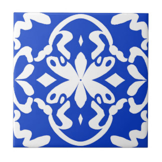 Fluttering Blue Small Tile タイル