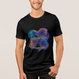 Flux Tシャツの顔- Identity Flow Art Tee トライブレンドTシャツ