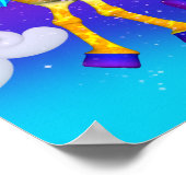 Fly 遠くに With Me 18x18 Poster ポスター (角)