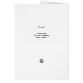 Fly Agalic - 5" x 7"アートカード (裏面)