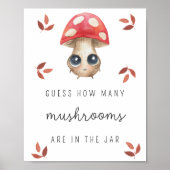 Fly agalin – 何個のキノコの赤ちゃんシャワーゲーム ポスター (正面)