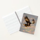 Fly Beyond Limits Eagle Notebook ノートブック (内部)