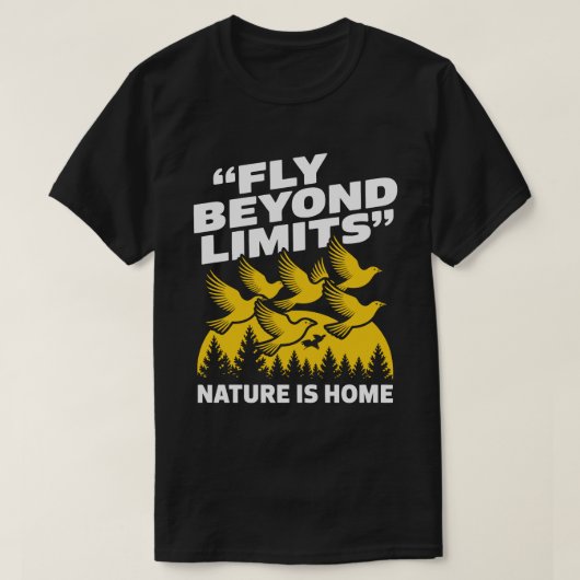 Fly Beyond Limits Tee Tシャツ (デザイン正面)