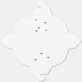 Fly Buddy many flies white take out box フェイバーボックス (見開き)