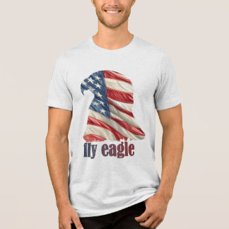 Fly Eagle – アメリカプライド版 トライブレンドＴシャツ