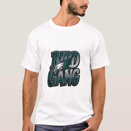 Fly Eagles Fly" - BIRD GANG -勝利への準備 Tシャツ (正面)