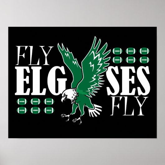 Fly Elgses Fly 面白いスペルミーム ポスター (正面)