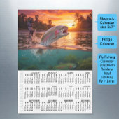 Fly Fishing 2026 Fridge Calendar, Trout / Fish