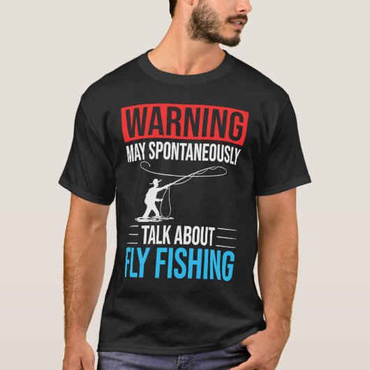 Fly Fishing Flies Fisherman Rod Bait Reel Lures 2 Tシャツ (正面)