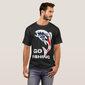 Fly Fishing USA v2 Tシャツ (正面フル)
