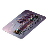 Fly Girls州Jazz Champions 3x4"フォト・マグネット マグネット (左側)