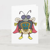 Fly God Superhero Fly Insect Character カード (正面)