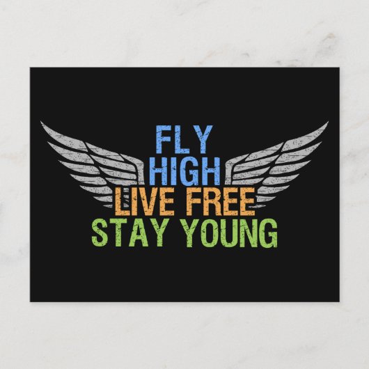 FLY HIGH オリジナル ポストカード (正面)