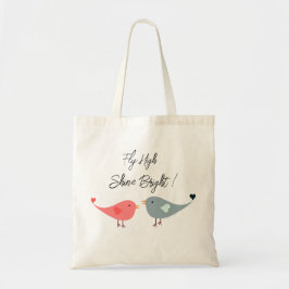Fly high Modern Uplifting Positive Quote tote bag トートバッグ