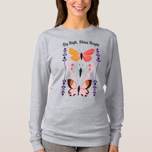 Fly High, Shine Bright Women's T-shirt Tシャツ (正面)