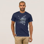 Fly like the birds, kitesurf shirt tシャツ (正面フル)