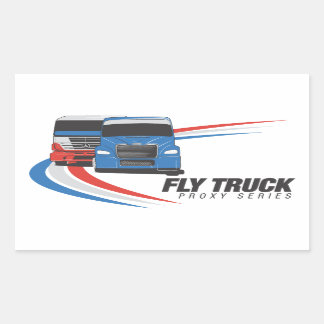 Fly Proxy Truckシリーズステッカー 長方形シール