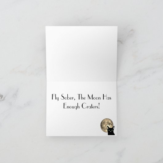 Fly Soberカード カード (内部)