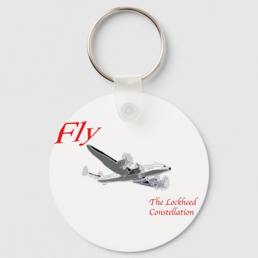Fly the Lockheed Constellation キーホルダー (正面)