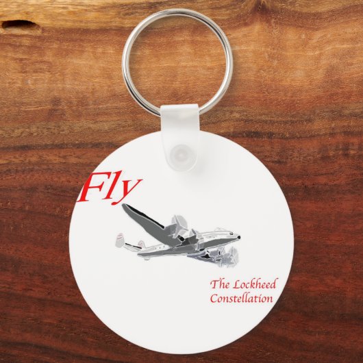 Fly the Lockheed Constellation キーホルダー (正面)