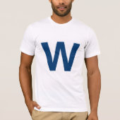 Fly the W, Chicago BaseballメンズTシャツ Tシャツ (正面)
