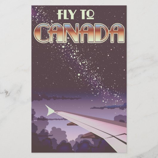 Fly To Canada 便箋 (正面)