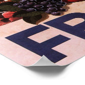 Fly to FRANCE Europe Fashion Capital Old Airlines ポスター (角)