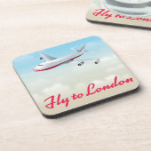 Fly To London飛行機 コースター (左側)
